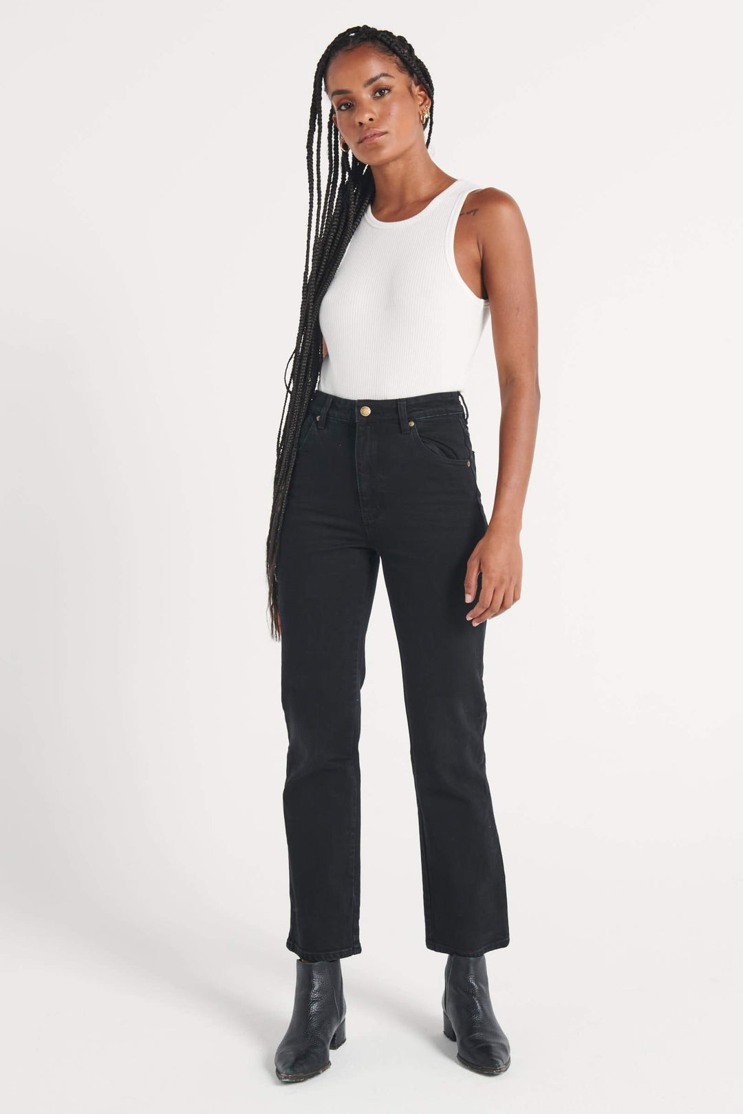 Rolla's Original Straight Jean - Comfort Jet Black