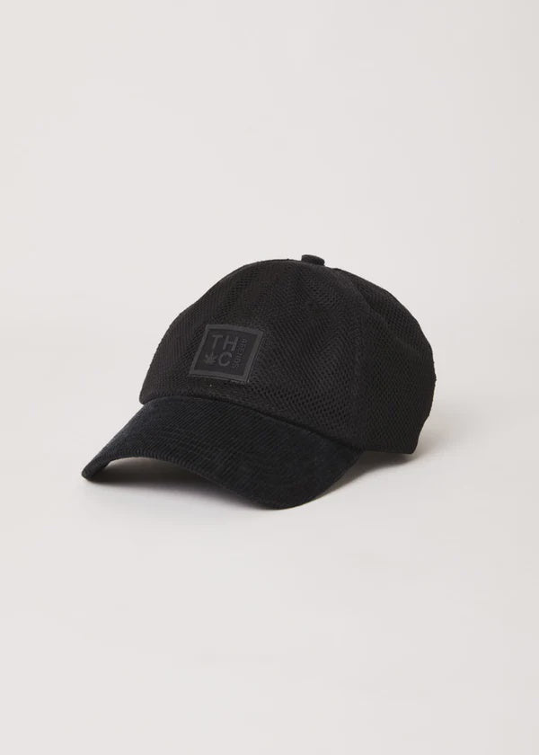 Asta Hemp 6 Panel Cap - Black