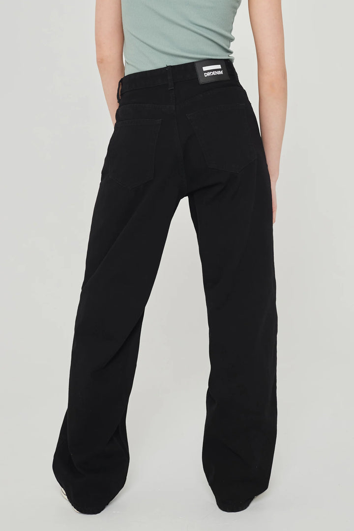 Donna Baggy Jeans - Black