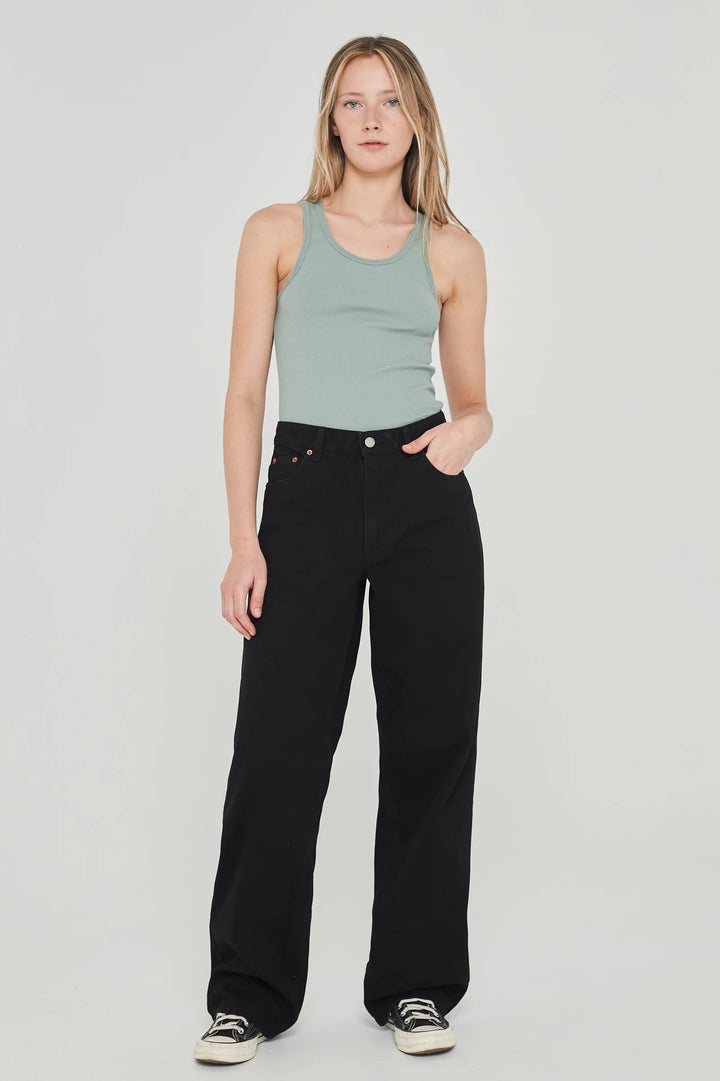 Donna Baggy Jeans - Black