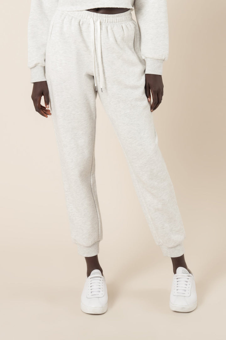 Nude Lucy Carter Classic Trackpant - Snow Marle
