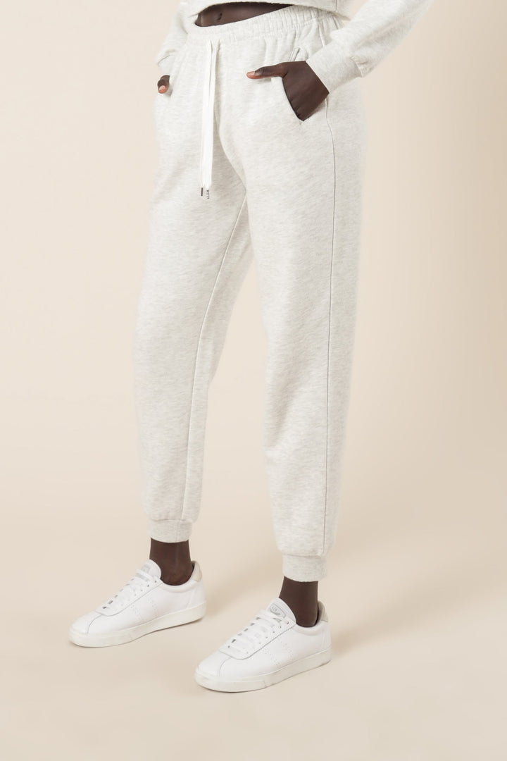 Nude Lucy Carter Classic Trackpant - Snow Marle