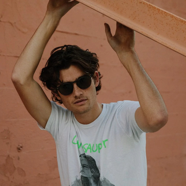 Otis Omar Sunglasses - Matte Black/Grey