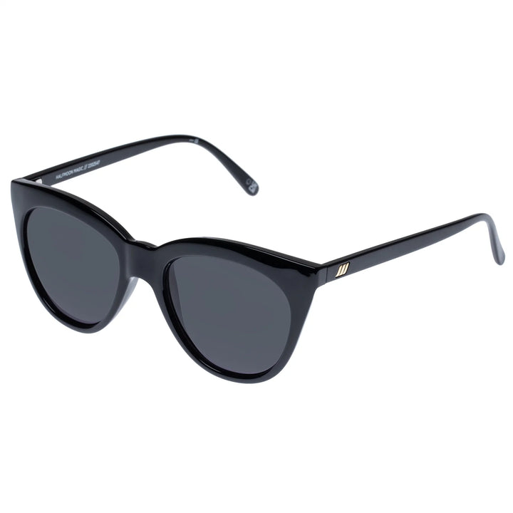 Le Specs Halfmoon Magic Sunglasses - Black