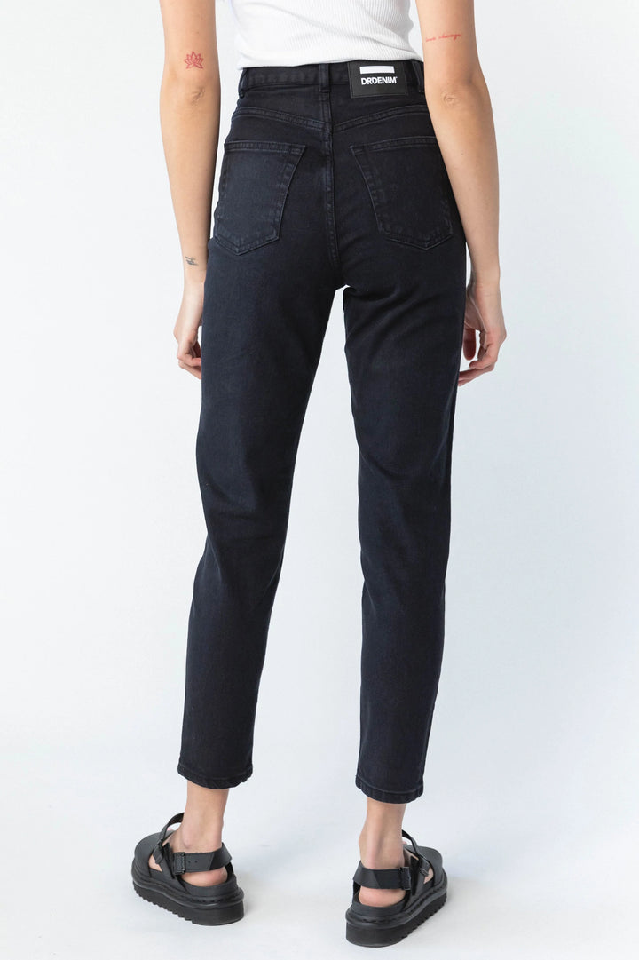 Dr Denim Nora Jeans - Washed Black Stretch
