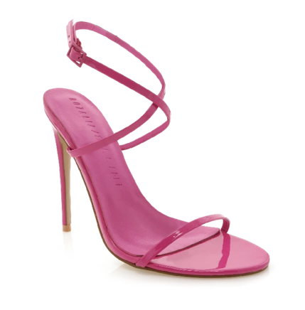 The Naked Sandal - Pink Patent