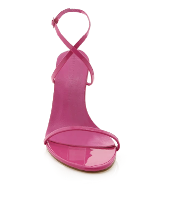 The Naked Sandal - Pink Patent