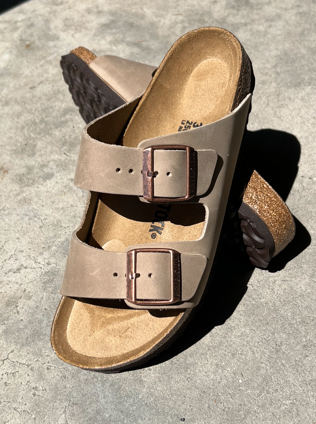 Birkenstock Arizona Tabacco Brown Oiled Leather Regular