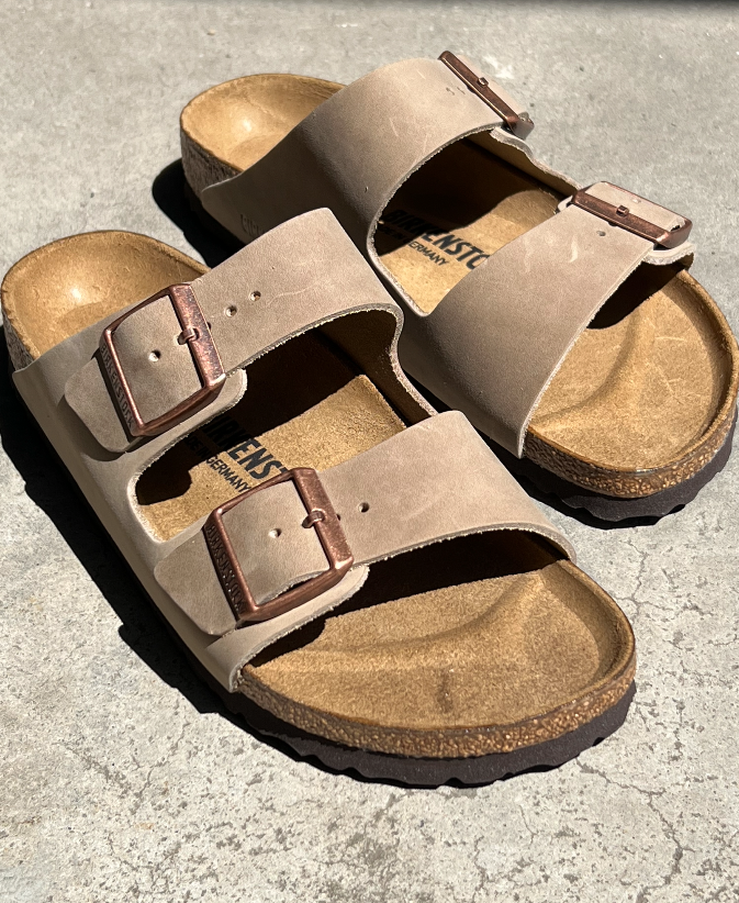Birkenstock Arizona Tabacco Brown Oiled Leather Narrow
