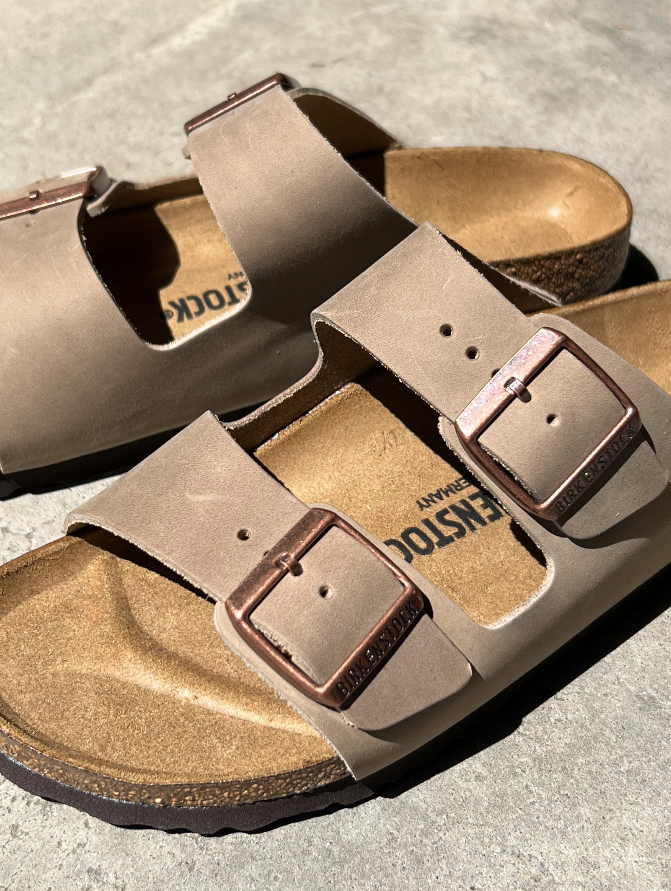 Birkenstock Arizona Tabacco Brown Oiled Leather Regular