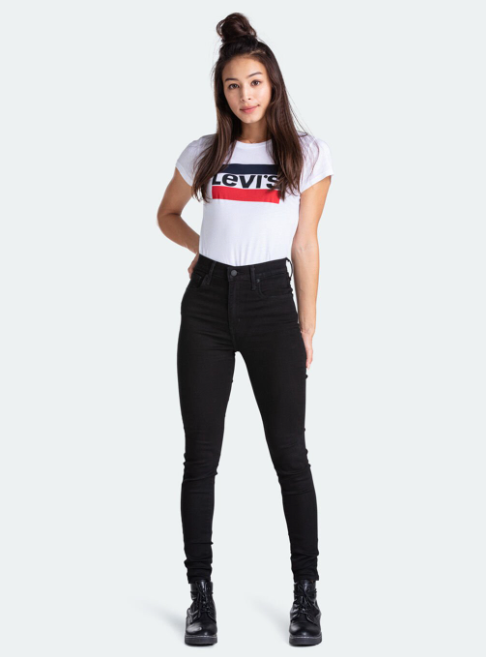 Levi's Mile High Super Skinny Jean Length 30 - New Moon