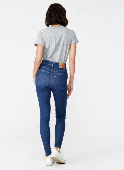 Levi's Mile High Super Skinny Jean - Toronto Tears