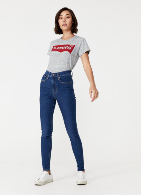 Levi's Mile High Super Skinny Jean - Toronto Tears