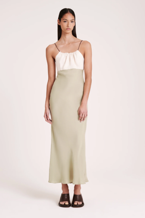 Nude Lucy Mano Cupro Dress - Apple Splice