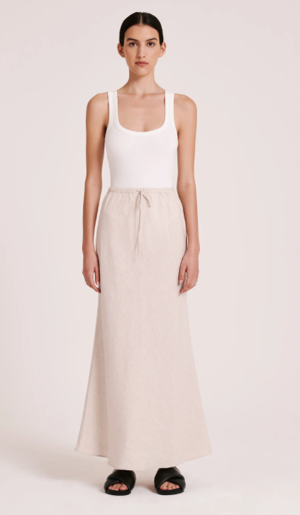 Nude Lucy Essential Tank Bodysuit- White