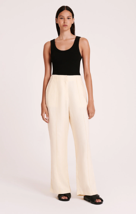 Nude Lucy Essential Tank Bodysuit- Black