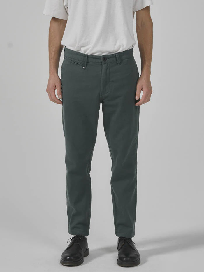 Minimal Thrills Chopped Chino - Mallard Green