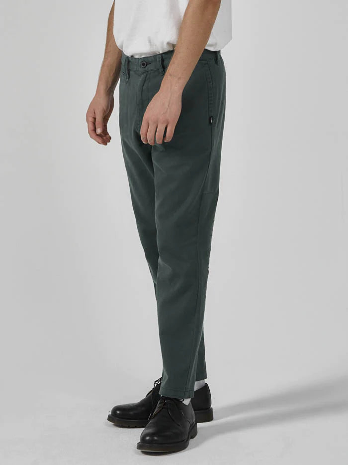 Minimal Thrills Chopped Chino - Mallard Green