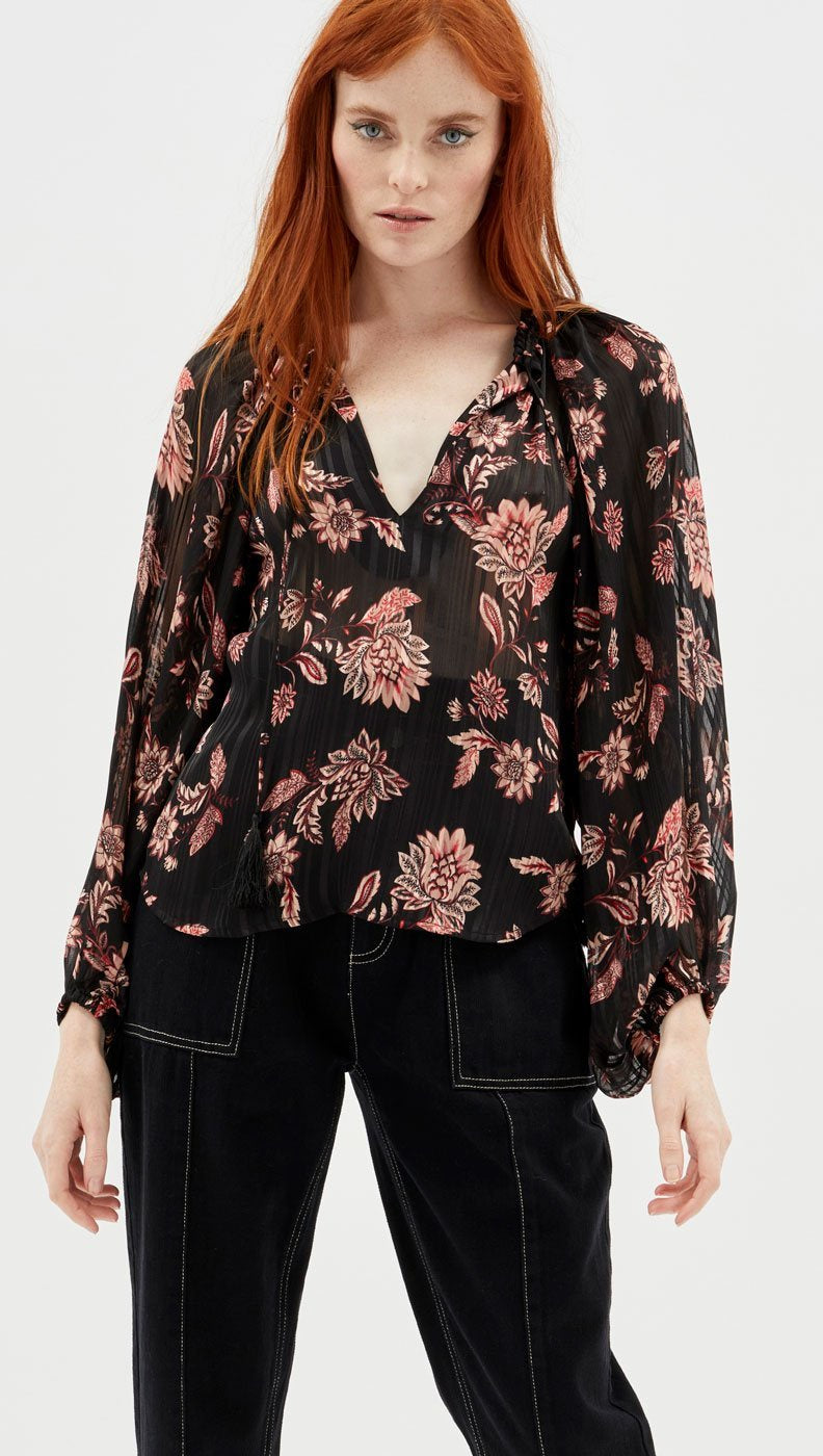 Amarlia Kaftan Blouse- Multi