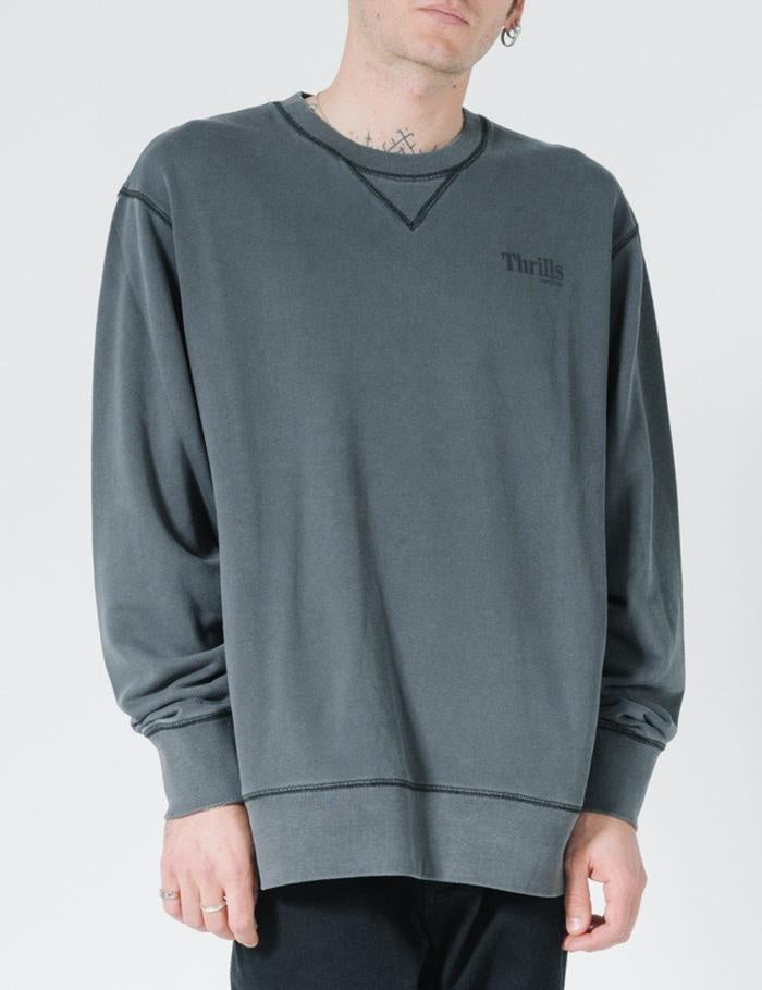 OPS Oversized Crew- Merch Black