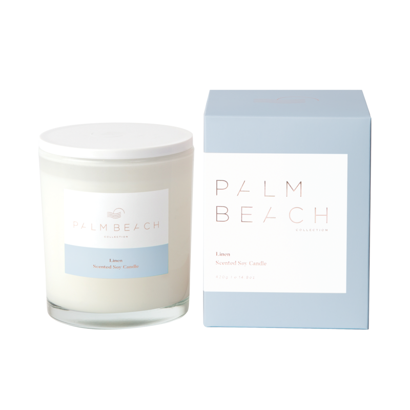 420g Standard Candle - Linen