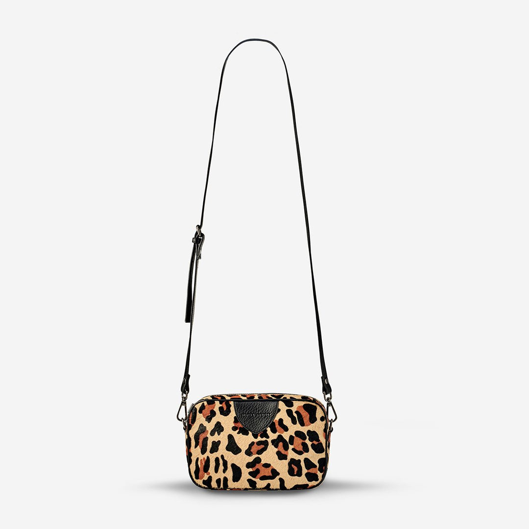 Status Anxiety Crossbody Plunder Bag - Leopard