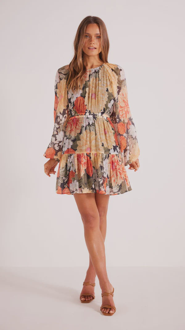 Minkpink Clementine Shift Mini Dress Vintage Floral – Birdie Blue