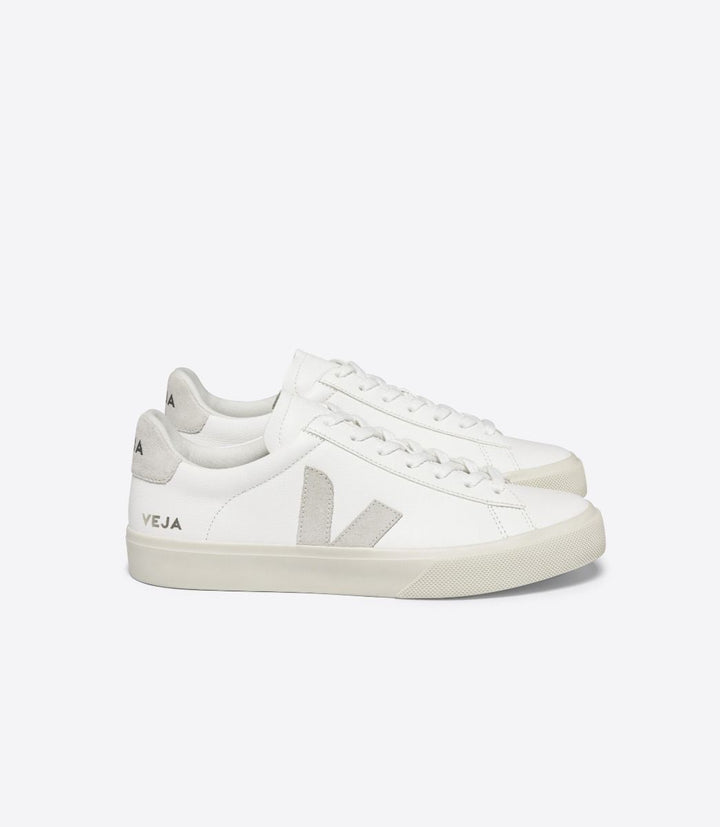 Veja Campo Chromefree Leather Sneaker - Extra White Natural Suede