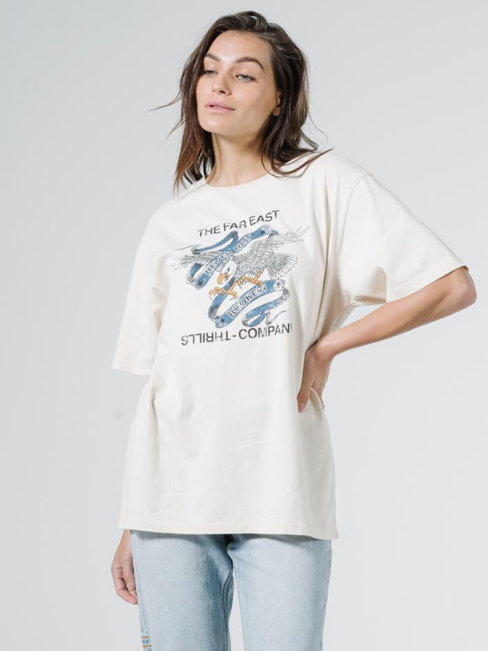 Sacrifice Merch Tee - Heritage White