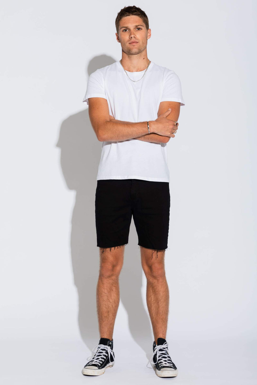 A Dropped Skinny Short - Blacksky