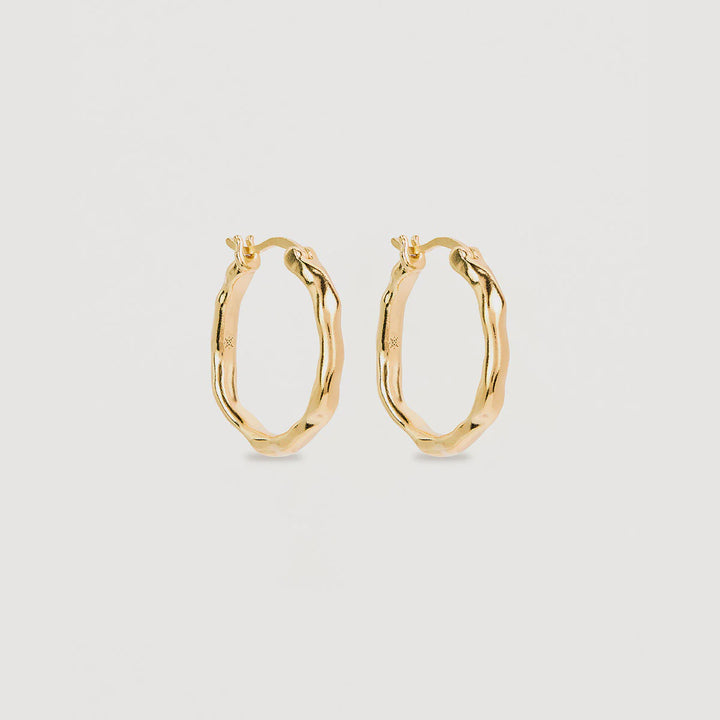 By Charlotte Lover Hoops - 18k Gold Vermeil