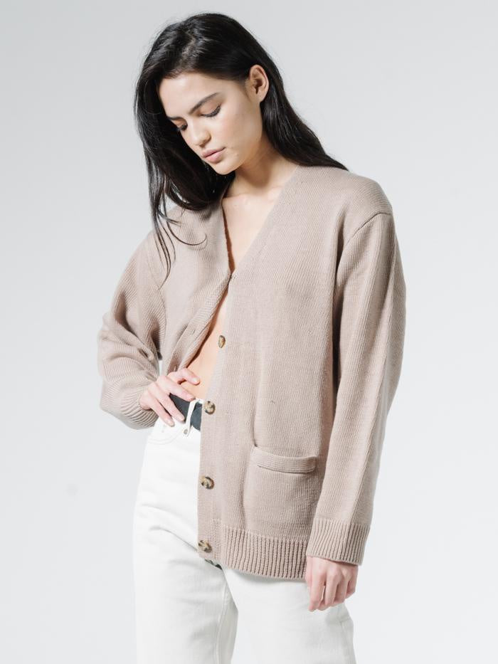 Courtney Cardigan - Vintage Khaki