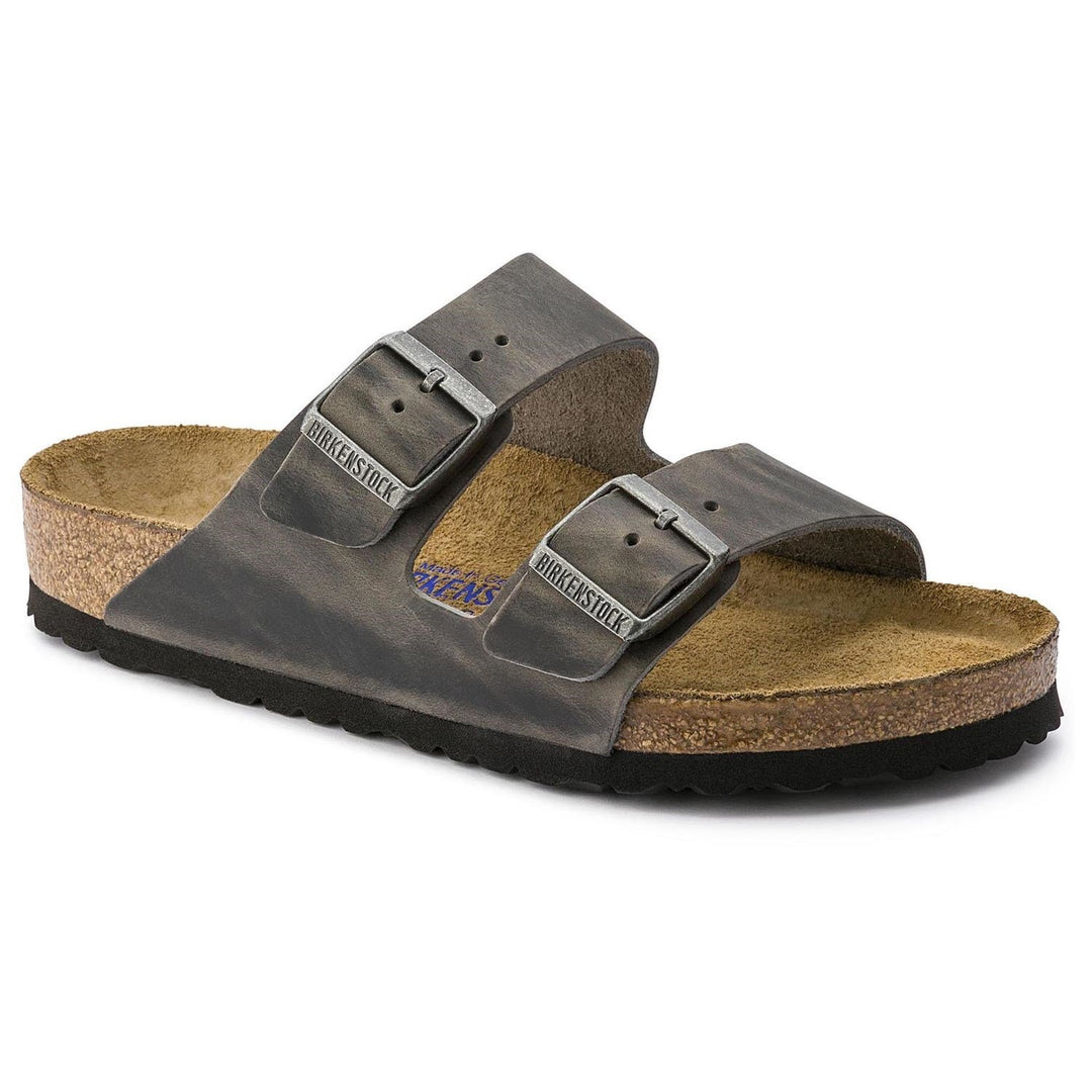 Birkenstock Arizona SFB Iron Oiled Leather Regular