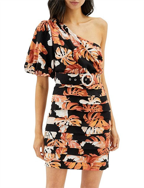 Lotty One Shoulder Mini Dress