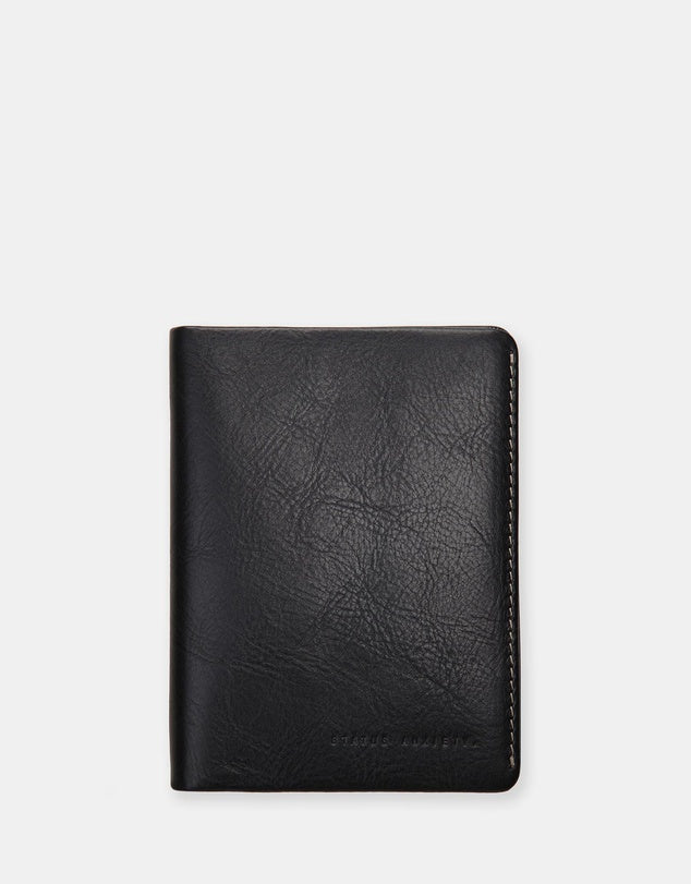 Conquest Travel Wallet- Black