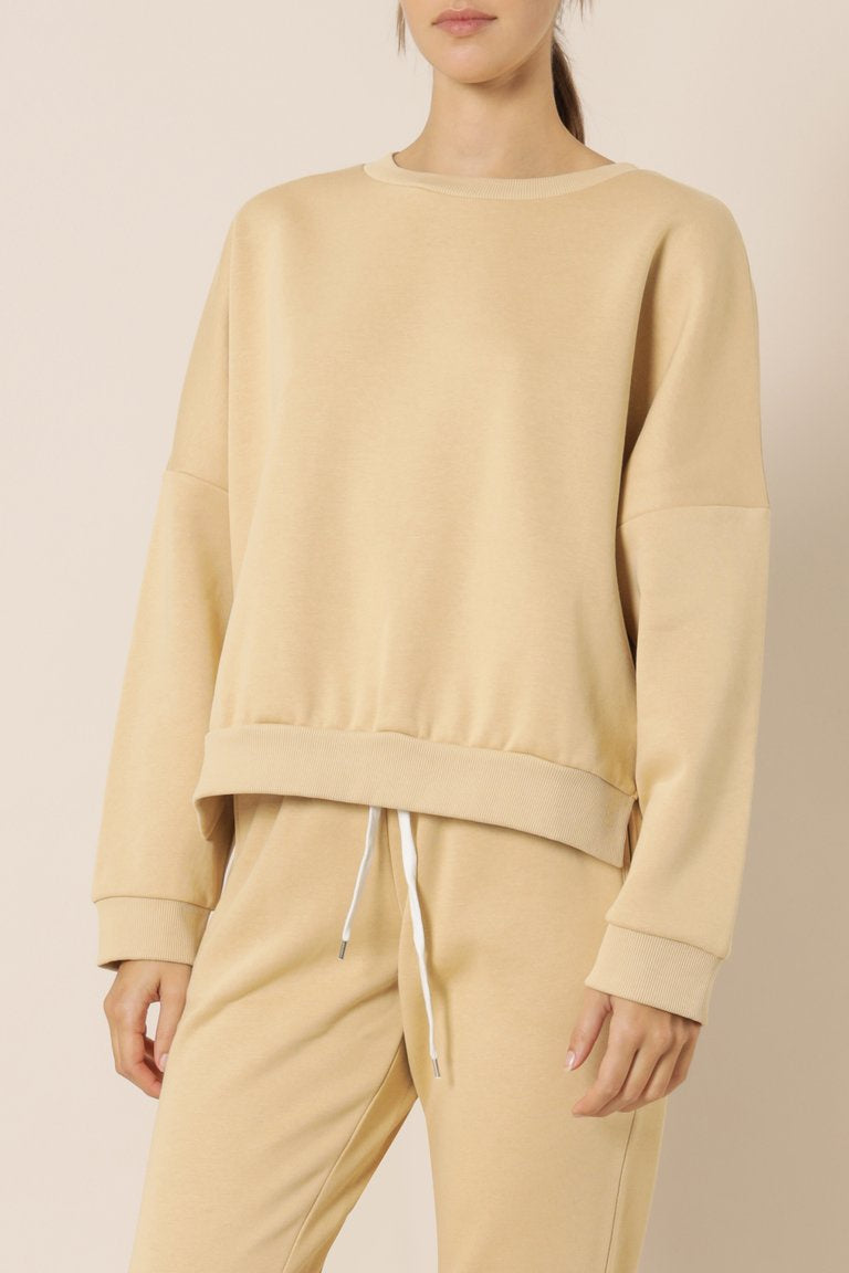Carter Classic Oversized Sweat- Honey