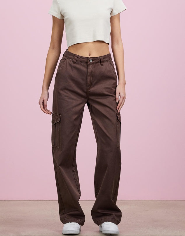 Abrand A 94 High & Wide Jean - Cargo Cocoa