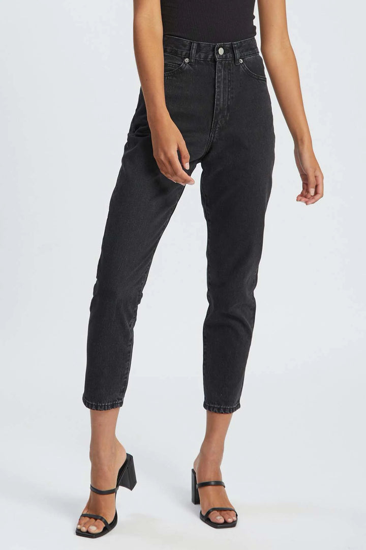 Nora Jeans - Black Retro