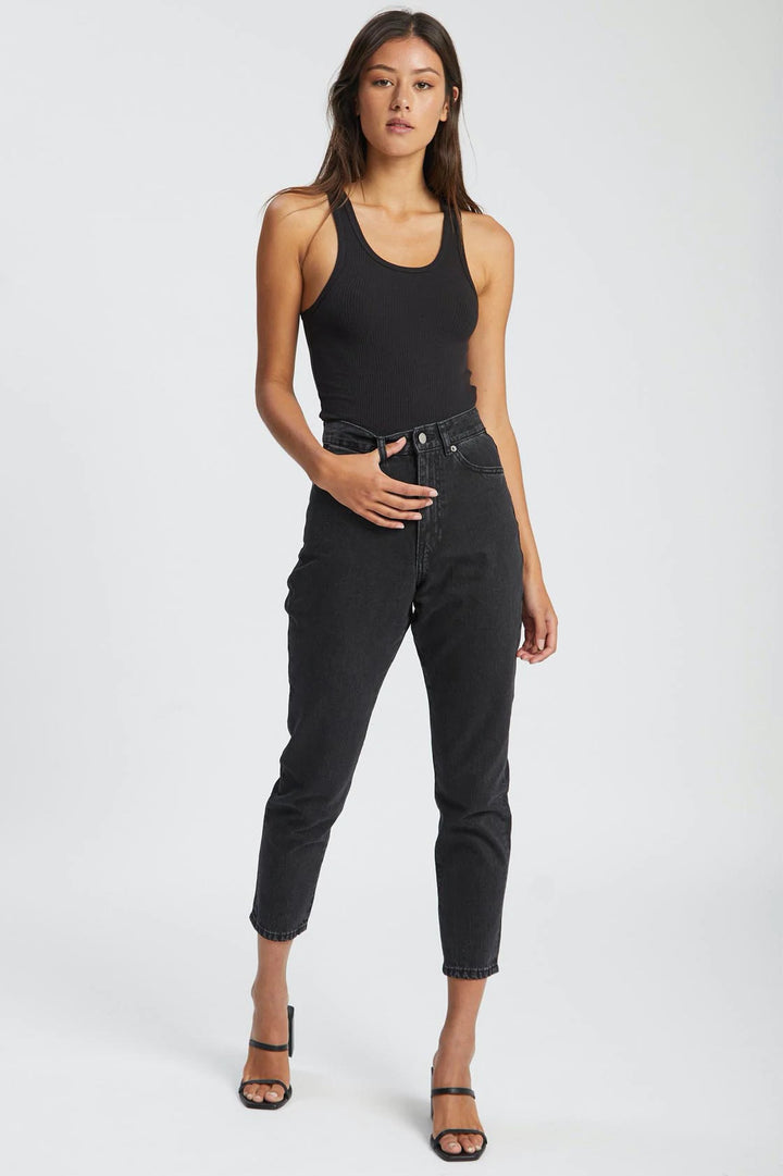 Nora Jeans - Black Retro