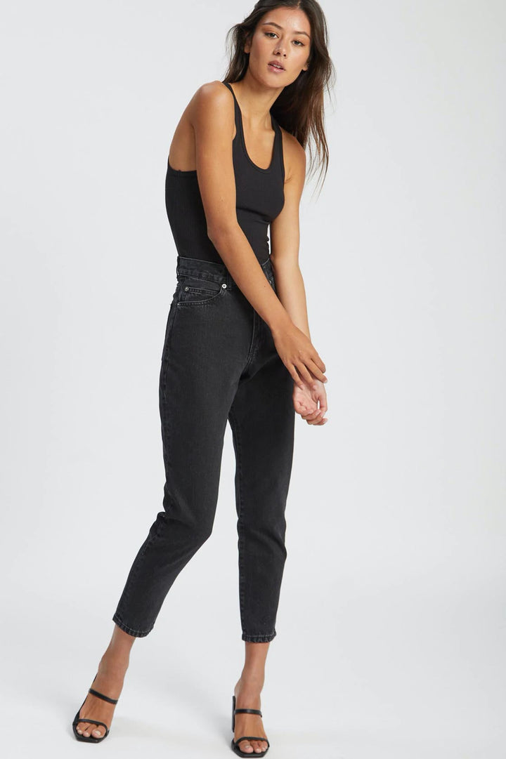 Nora Jeans - Black Retro