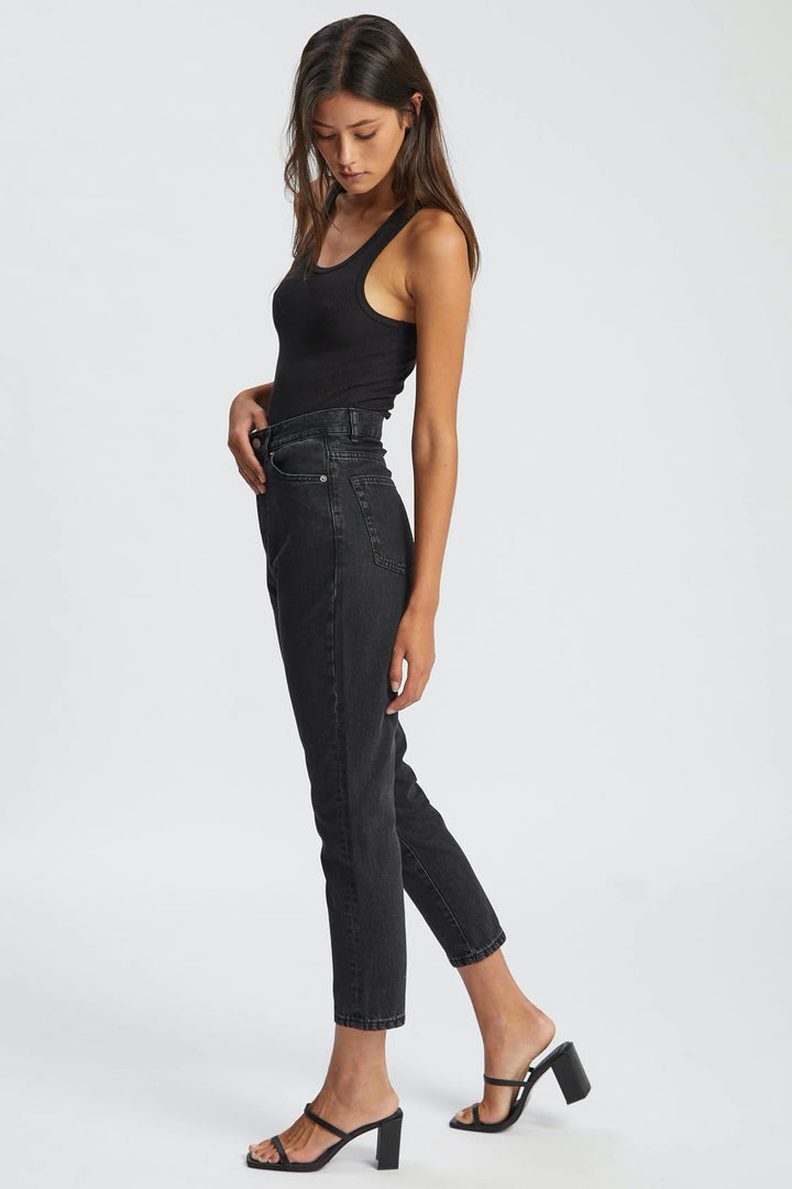 Nora Jeans - Black Retro