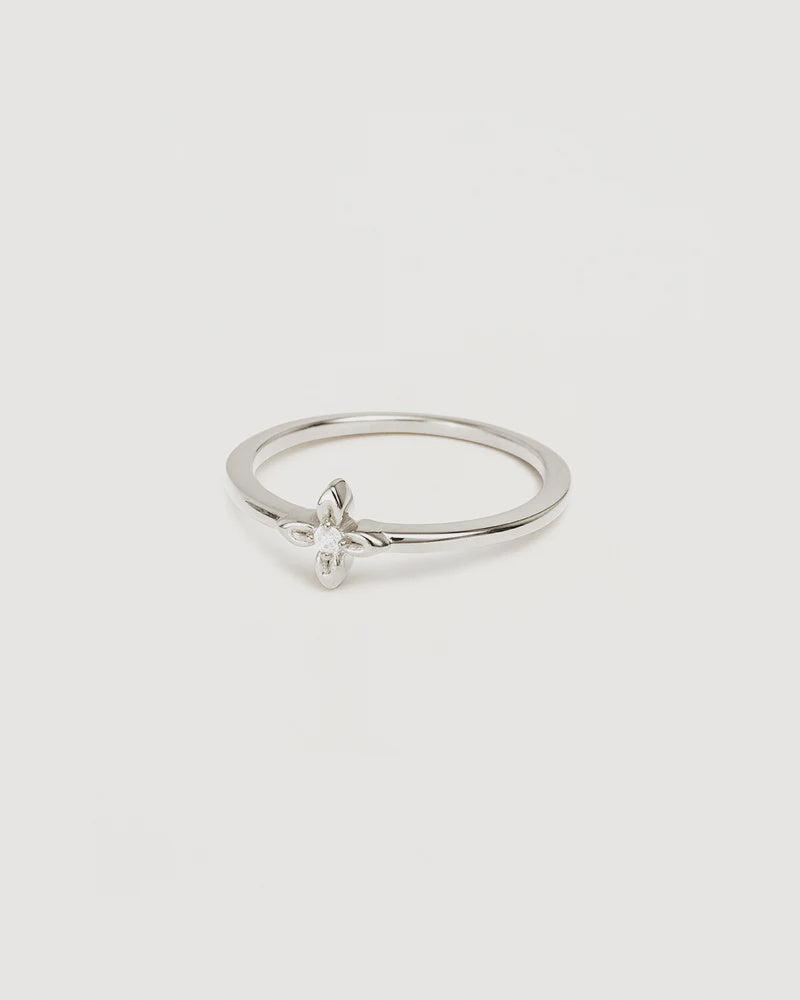 By Charlotte Live In Light Ring-Sterling Silver