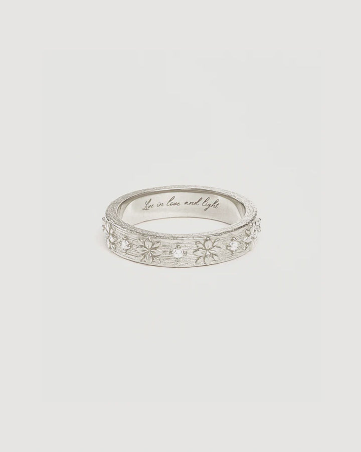By Charlotte Live In Grace Ring-Sterling Silver