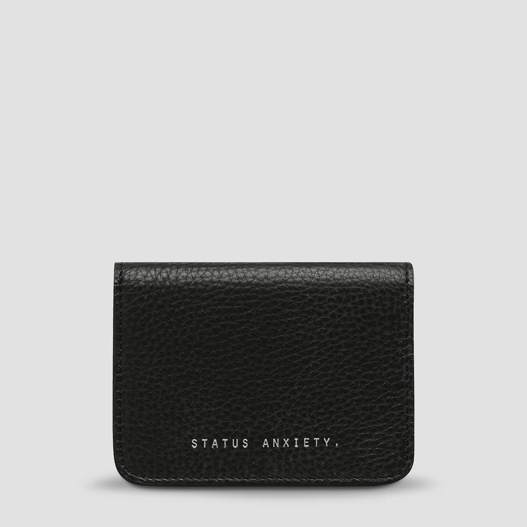 Status Anxiety Miles Away Wallet - Black
