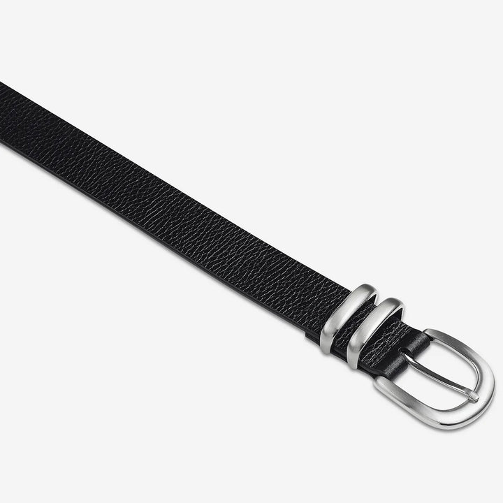 Status Anxiety Let It Be Belt - Black/Silver