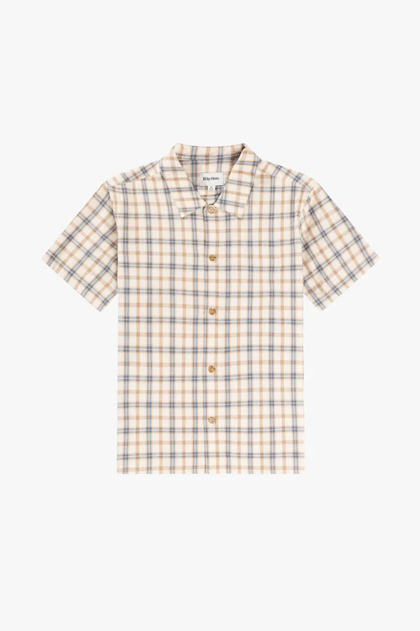 Rhythm Check Short Sleeve Shirt - Natural