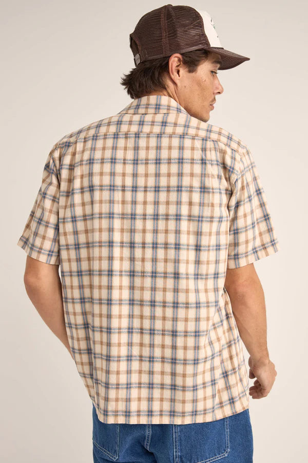 Rhythm Check Short Sleeve Shirt - Natural