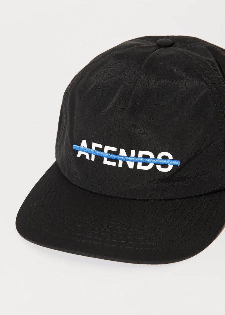 Liquid 5 Panel Cap - Black