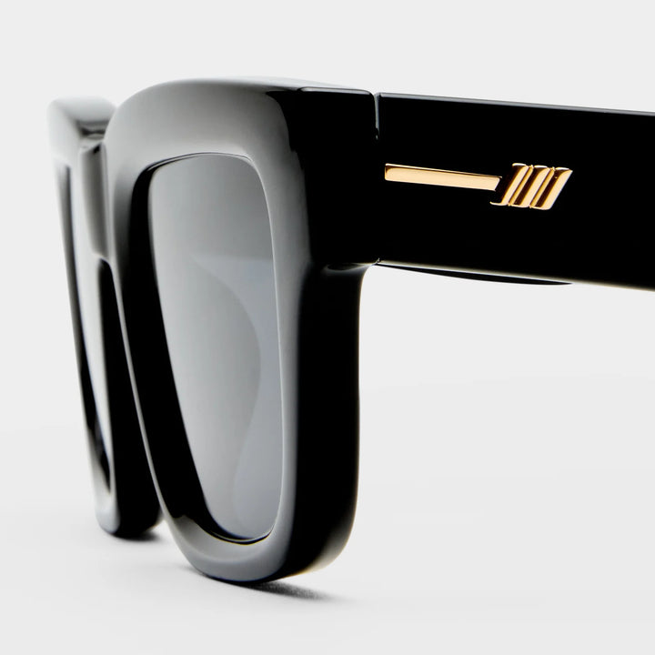 Le Specs Le Castle Sunglasses-Black