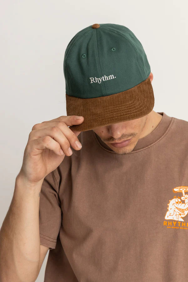 Rhythm Essential Brushed Twill Cap - Pine